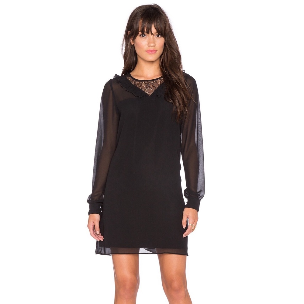 🖤 BCBGeneration Lace Accent Little Black Dress 🖤